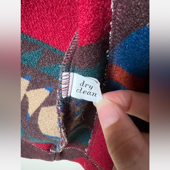 Vintage 70's/80's Men's Pendleton High Grade Western Wear Wool Blanket Jacket - Picture 7 of 9